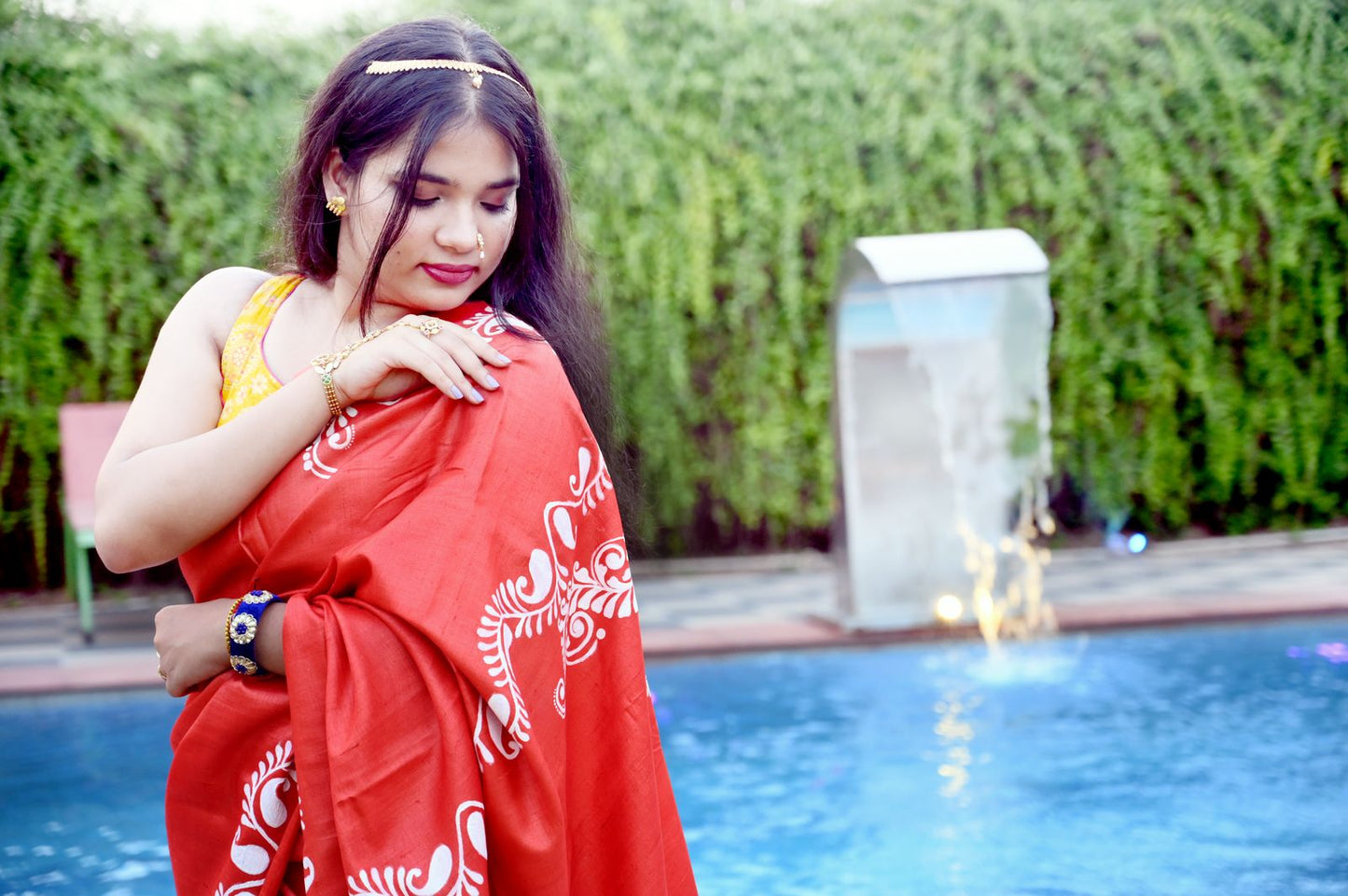 Fusion of Mandala and Alpana painting